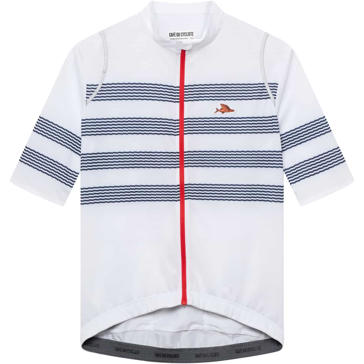 Mona Herren Radtrikot Weiß_MARINIERE | S