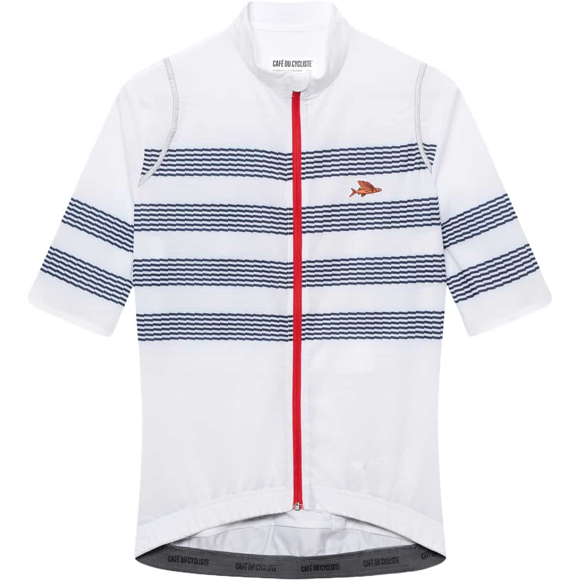 Mona Damen Radtrikot Weiß_MARINIERE | XS