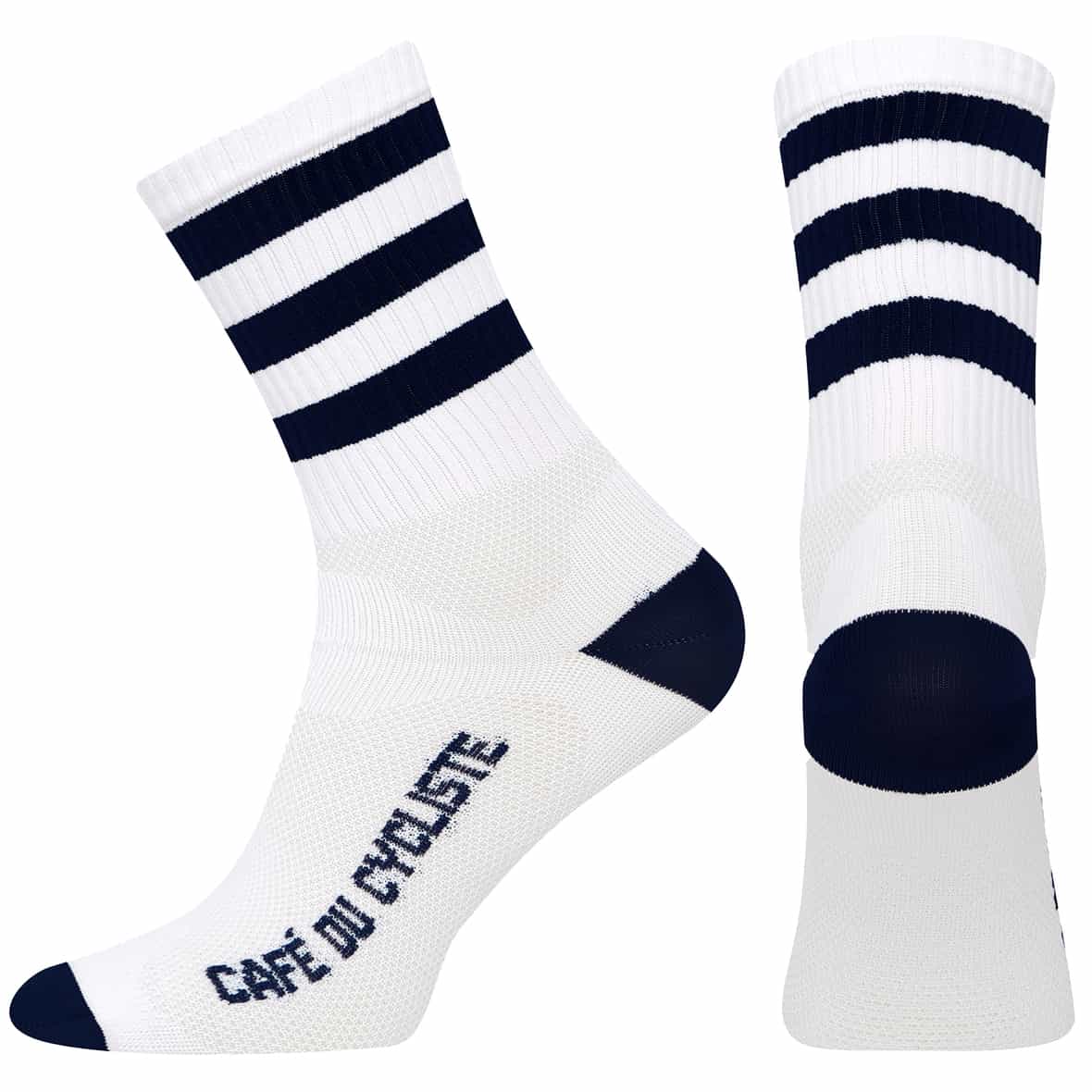 Skate  Fahrradsocken Weiß_NAVY | S
