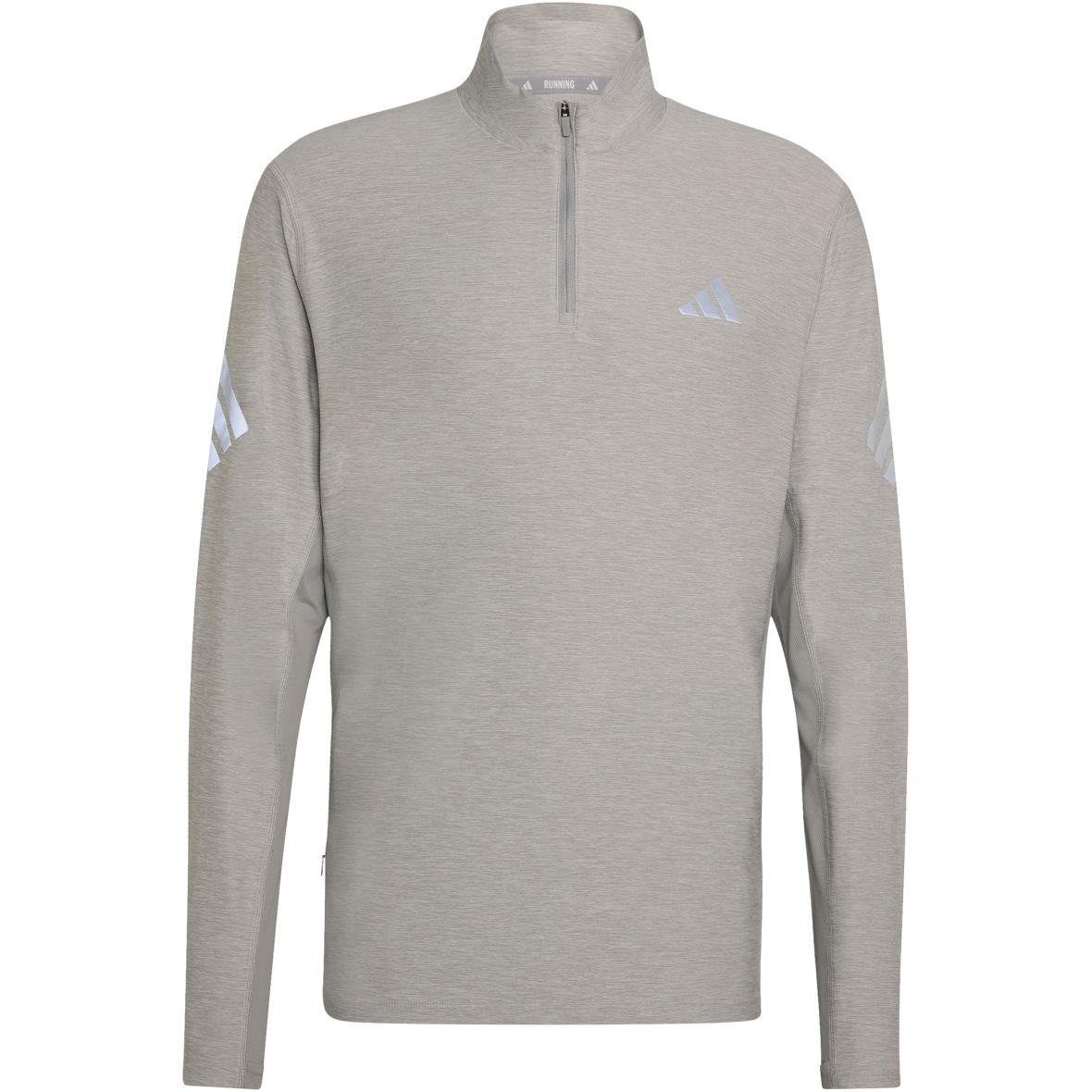 adi365 Running Iconic Herren Laufshirt Hellgrau_000__MGREYH | XL