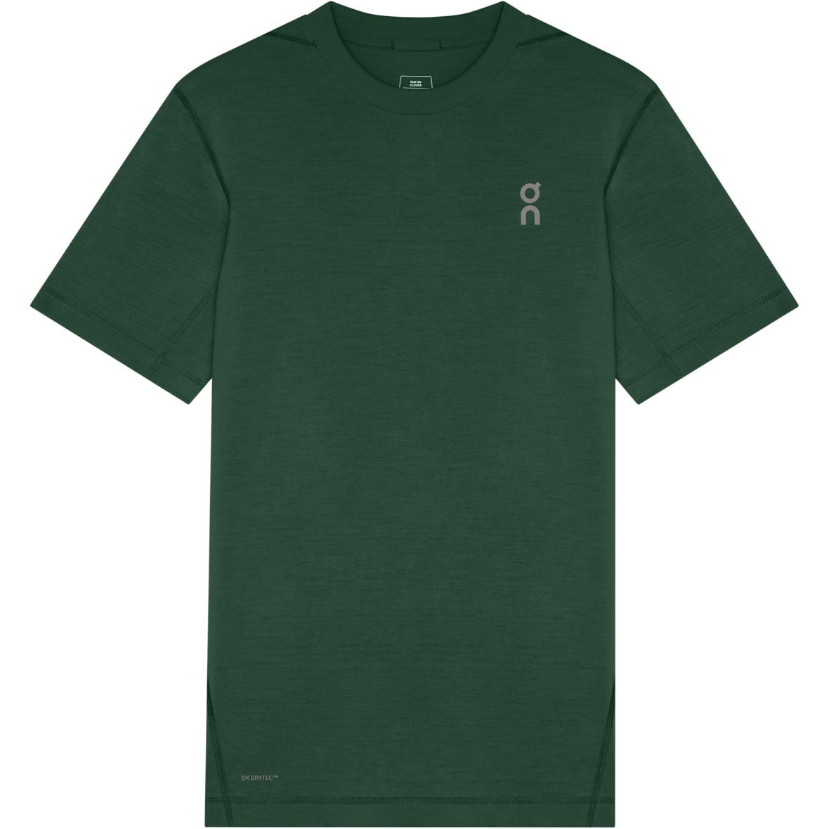 Train-T Graphic Herren T-Shirt Dunkelgrün_4407__OBSIDIAN | M
