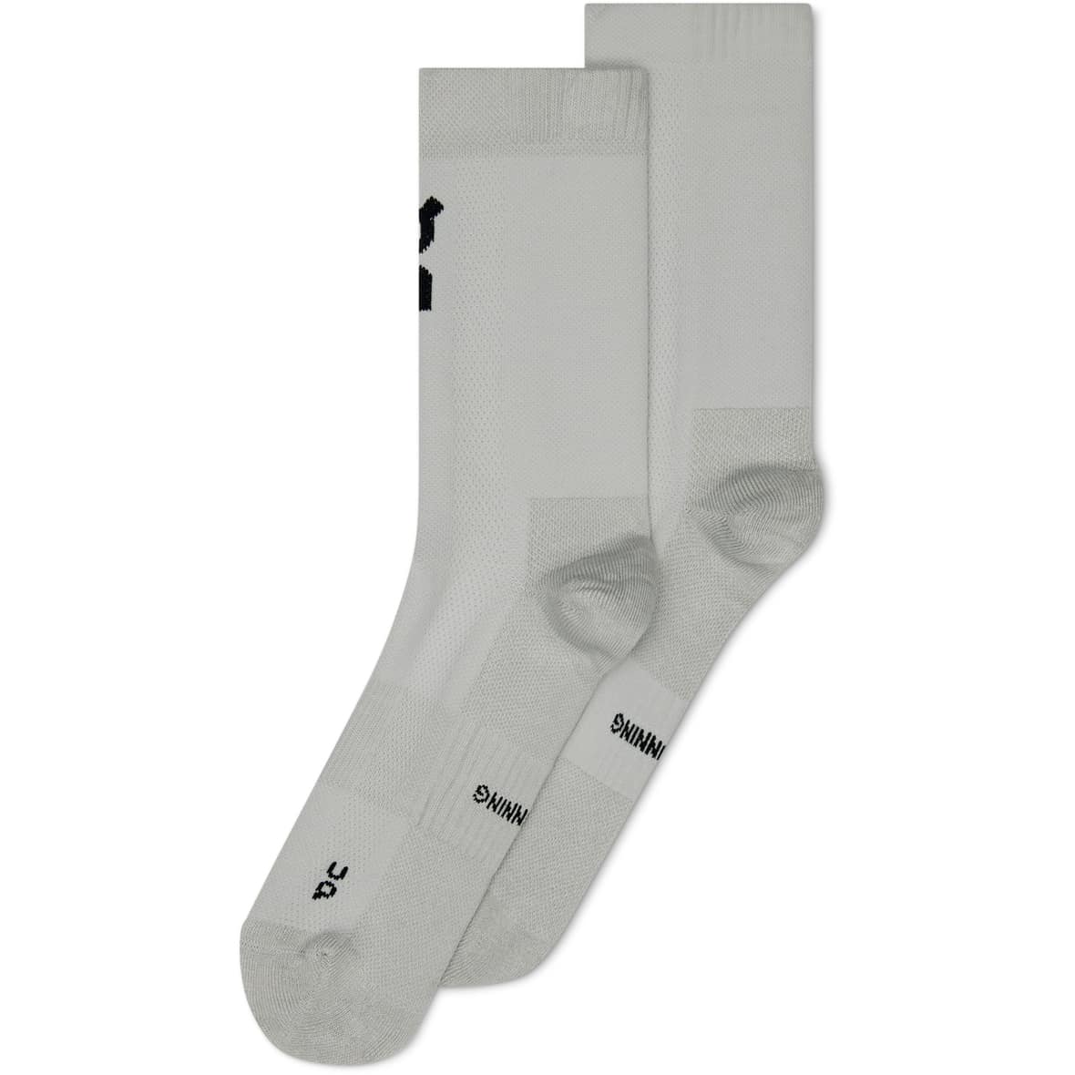 2er-Pack Core Run High Laufsocken Hellgrau_0561__GLACIER | 43-46