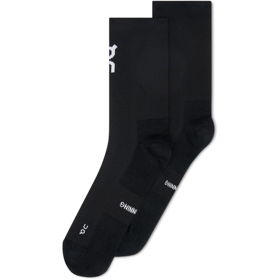 2er-Pack Core Run High Laufsocken Schwarz_0553__BLACK | 43-46