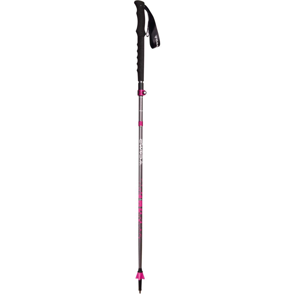 Laser ADJ Damen Wanderstöcke Grau_GRAU/PINK | one size