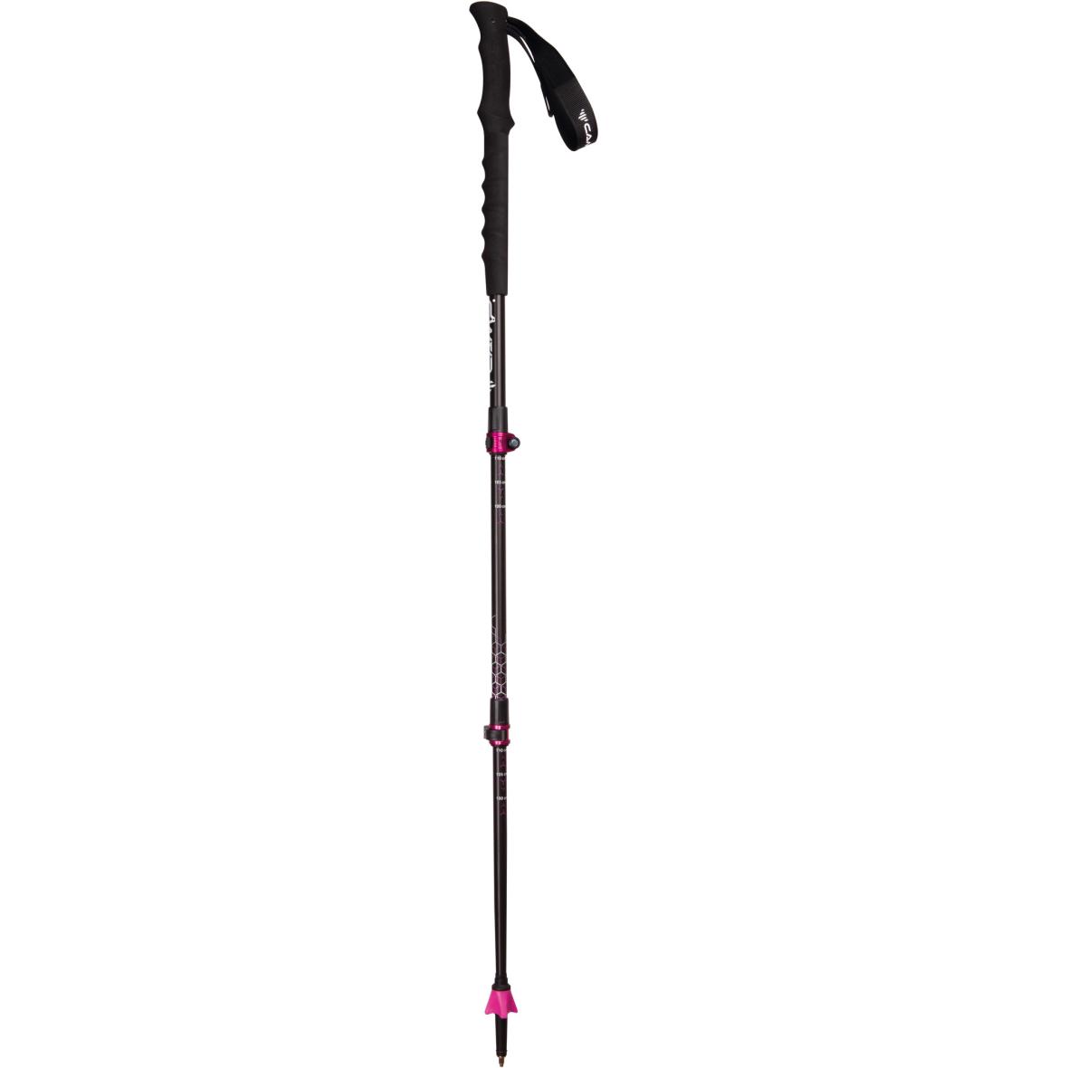 Backcountry GT W Damen Wanderstöcke Schwarz_SCHWARZ/PINK | one size