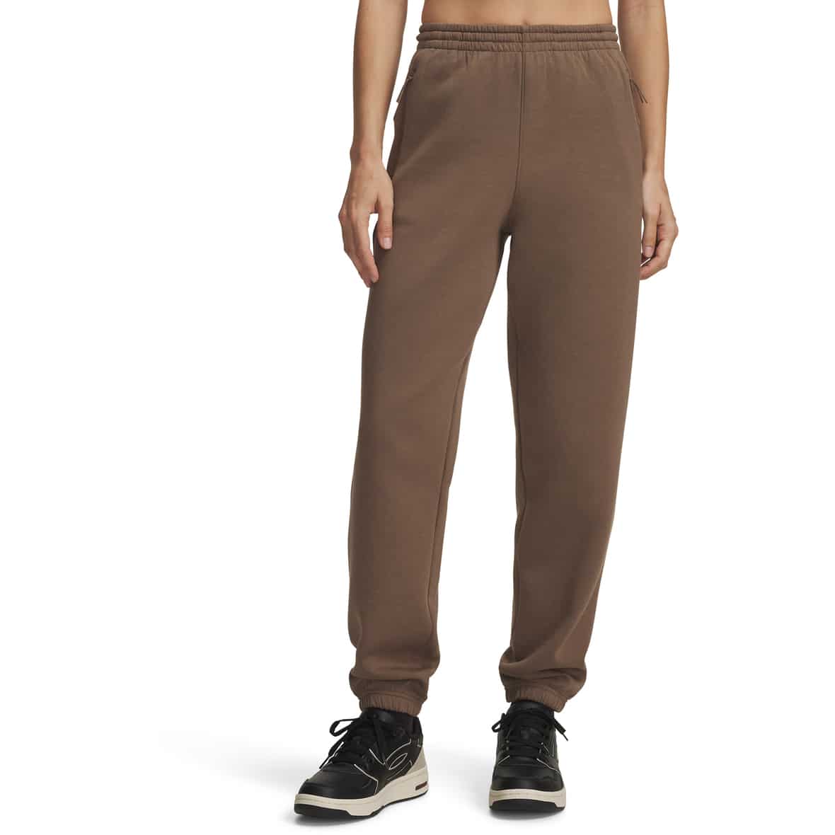 Unstoppable Fleece Gym Pant Damen Trainingshose Beige_219 | XL
