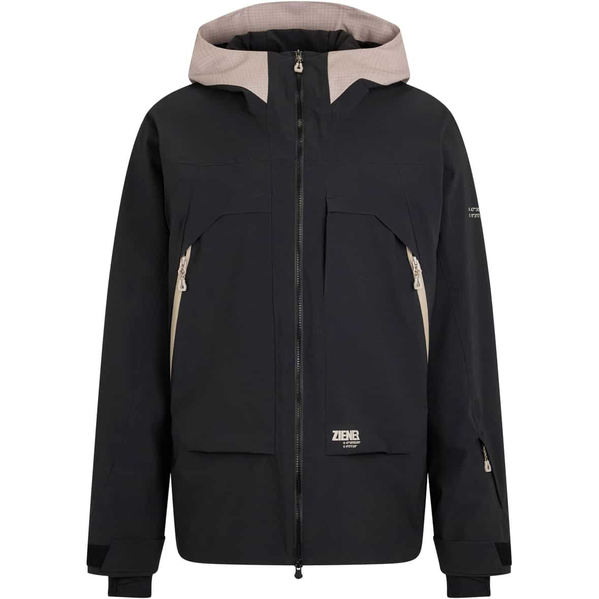 Rafino-Z Herren Skijacke Schwarz_12 | S