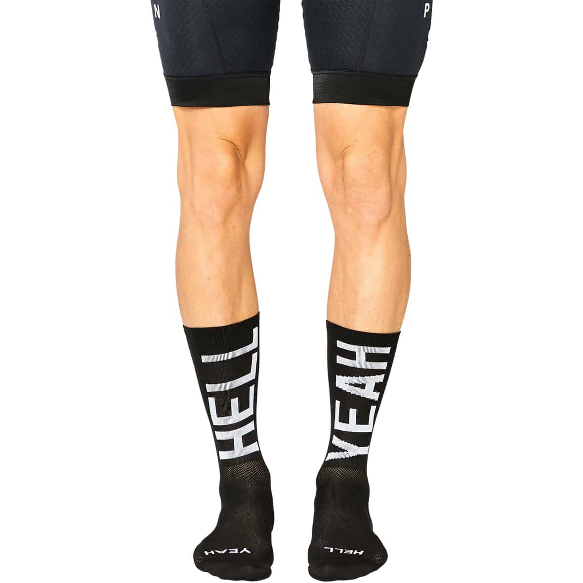 Hell Yeah 2.0 Fahrradsocken Schwarz_BLACK | 35-38