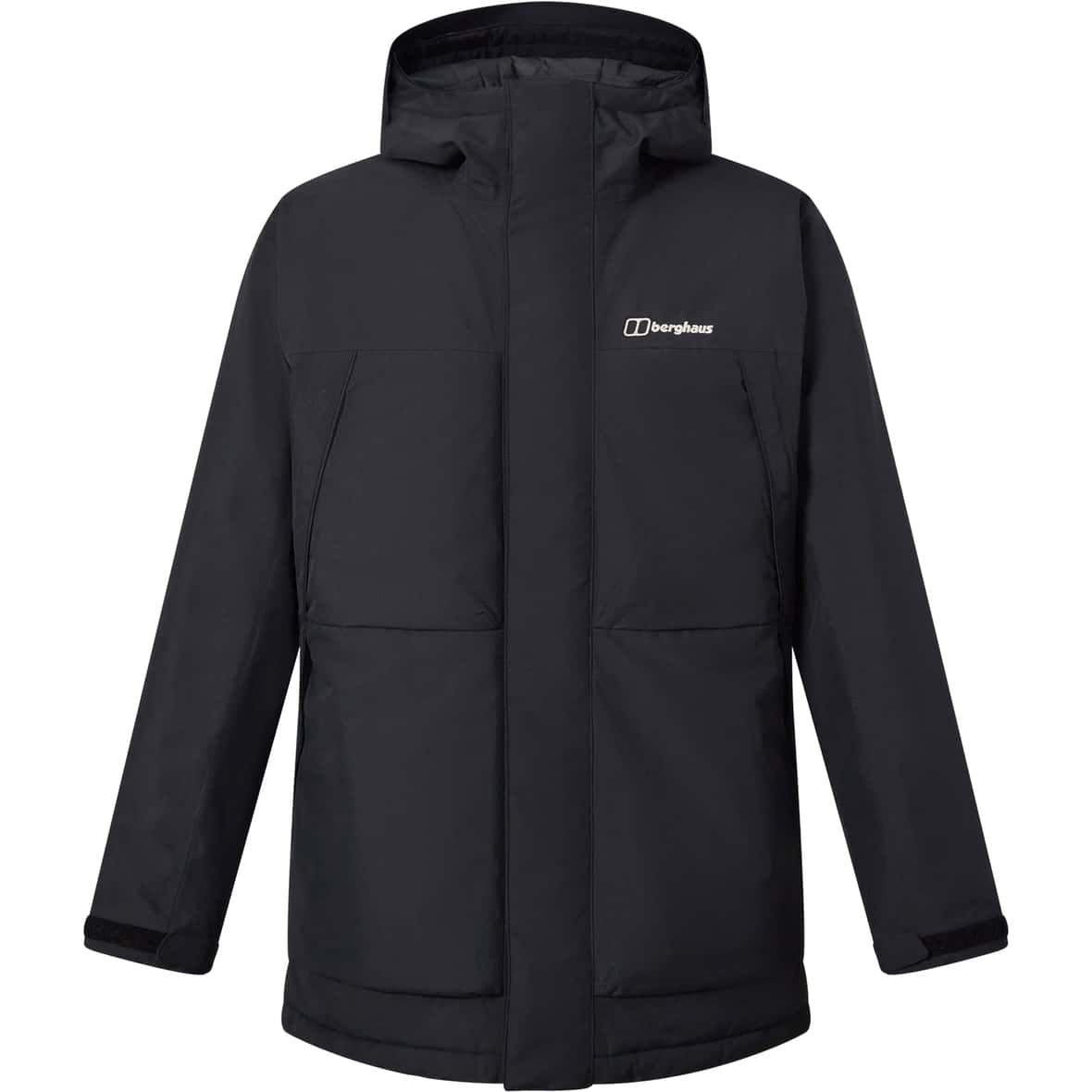 Wansbeck  Herren Parka Schwarz_BP6__BLK/BLK | L