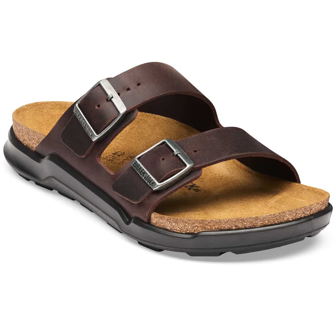 Arizona Crosstown Naturleder Geölt Herren Sandalen Braun_200 | 43