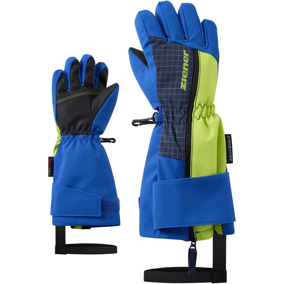 Lieke-Z AS Kinder Fingerhandschuhe Blau_577 | 2