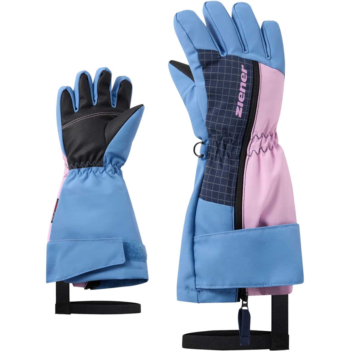 Lieke-Z AS Kinder Fingerhandschuhe Blau_739 | 2