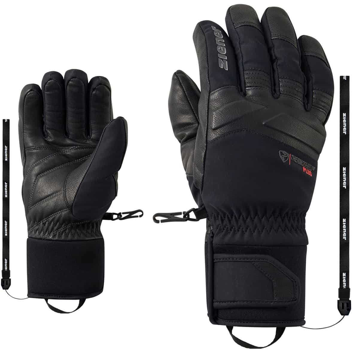 Glenno-Z AS PR Fingerhandschuhe Schwarz_12 | 7,5