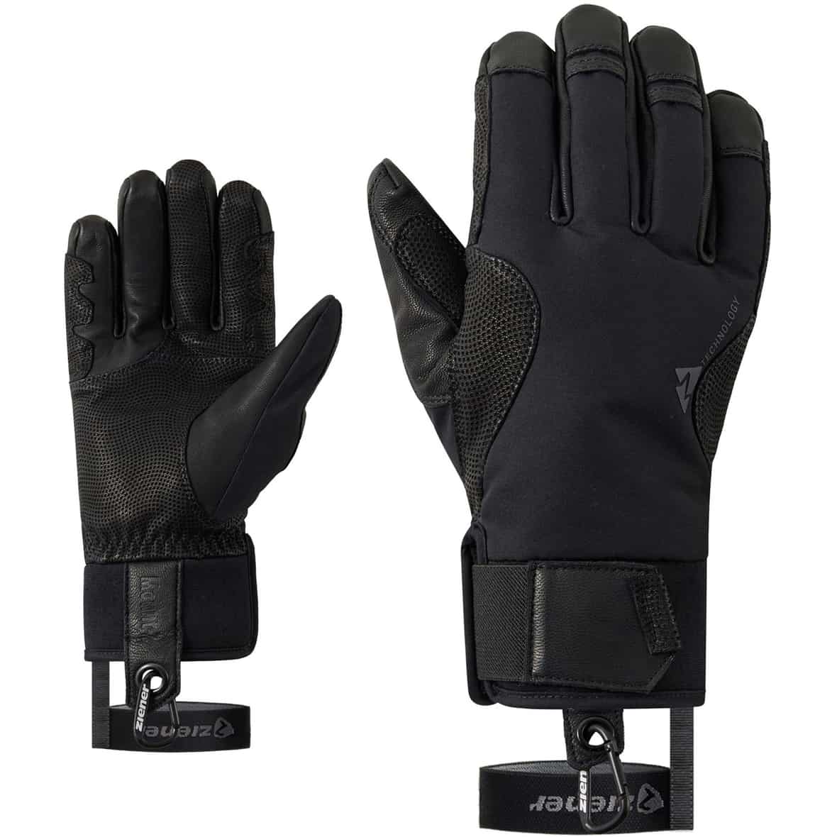 Latemarspitze-Z AS AW Fingerhandschuhe Schwarz_12 | 6,5