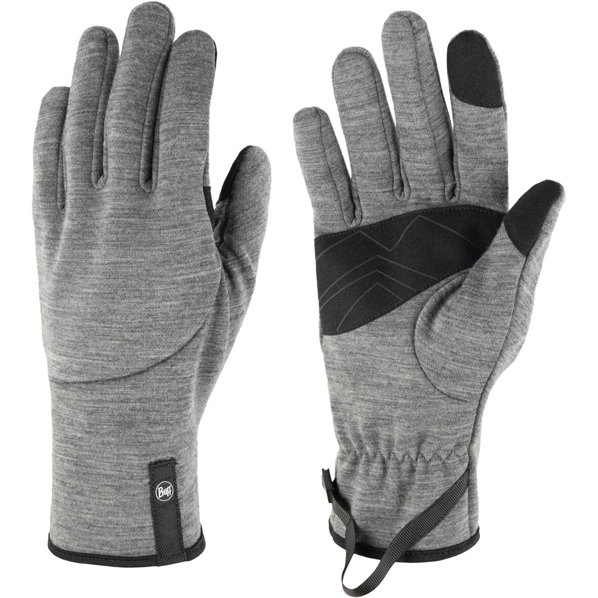 Merino Fleece Handschuhe Hellgrau_937__GREY | M