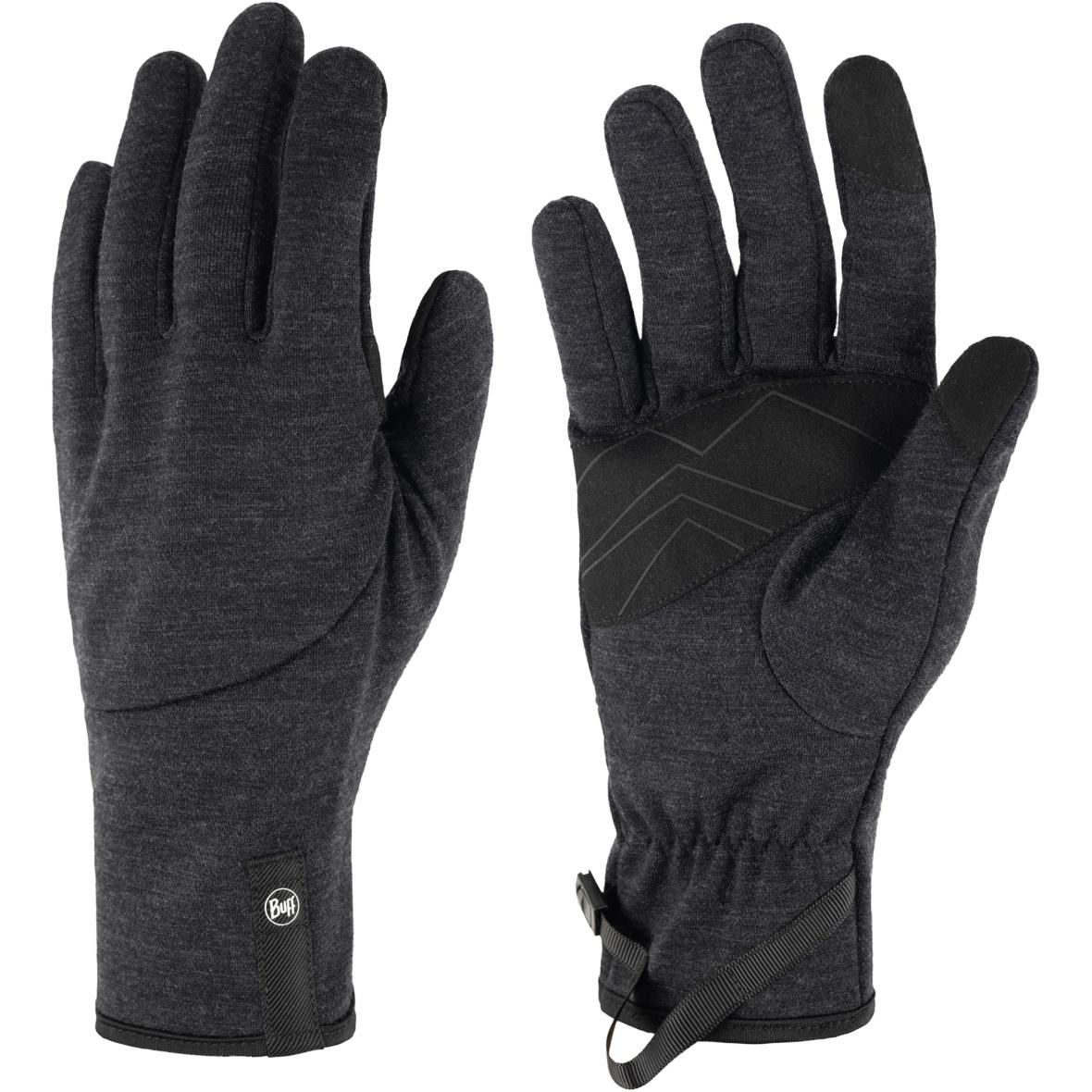 Merino Fleece Handschuhe Schwarz_999__BLACK | S