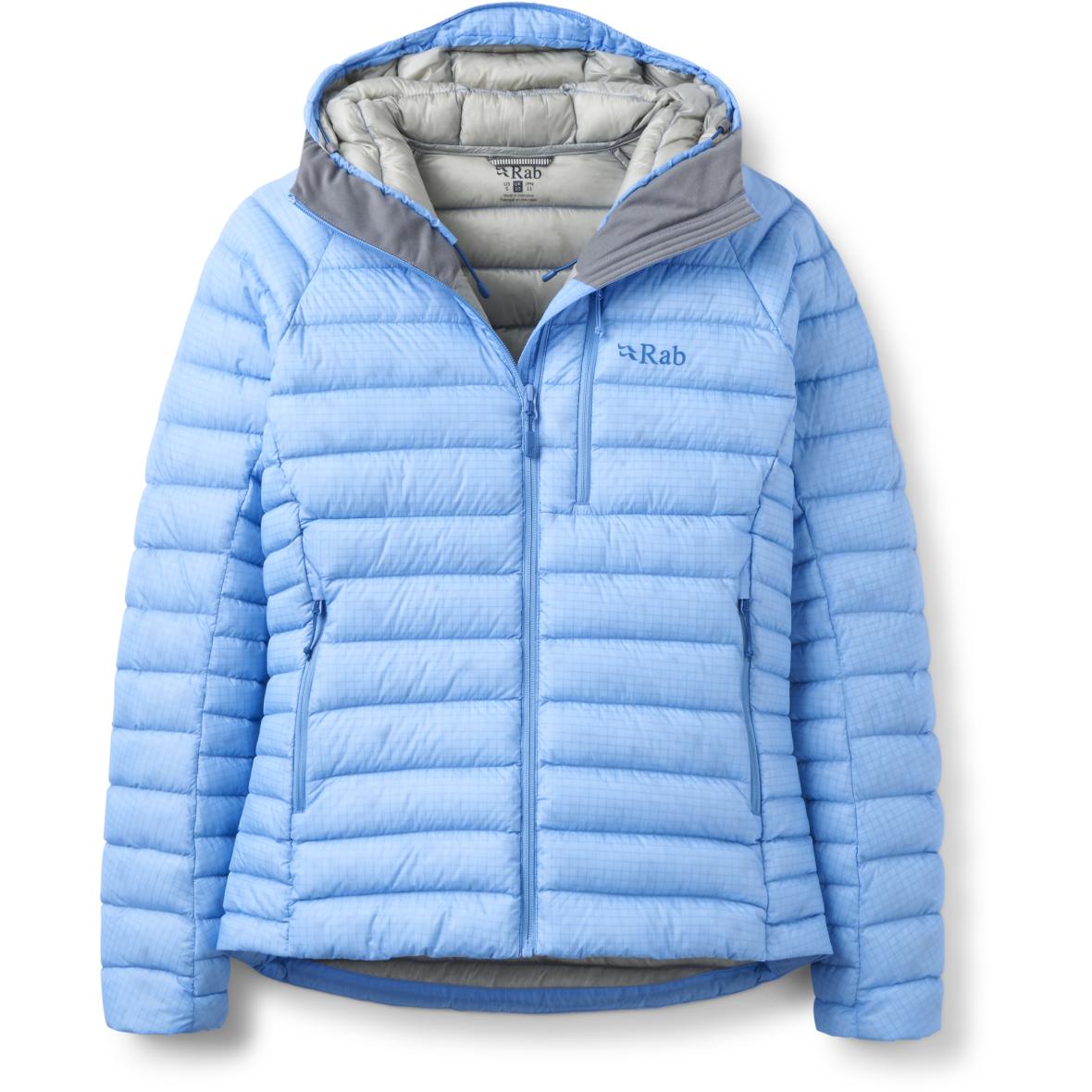 Microlight Damen Daunenjacke Blau_BBD | XS