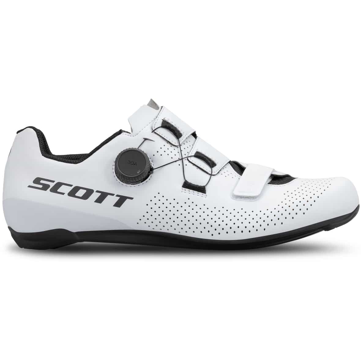Road Team Boa Herren Fahrradschuhe Weiß_1035__WHITE/BLACK | 42