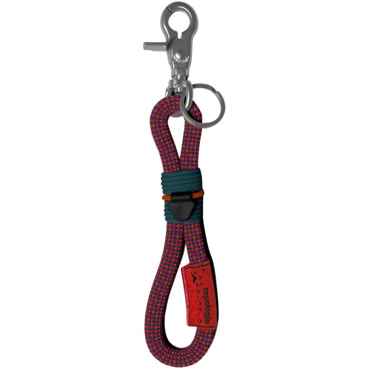 8.0mm Loop Key Holder Schlüsselanhänger Dunkelrot_NEL-00 | one size