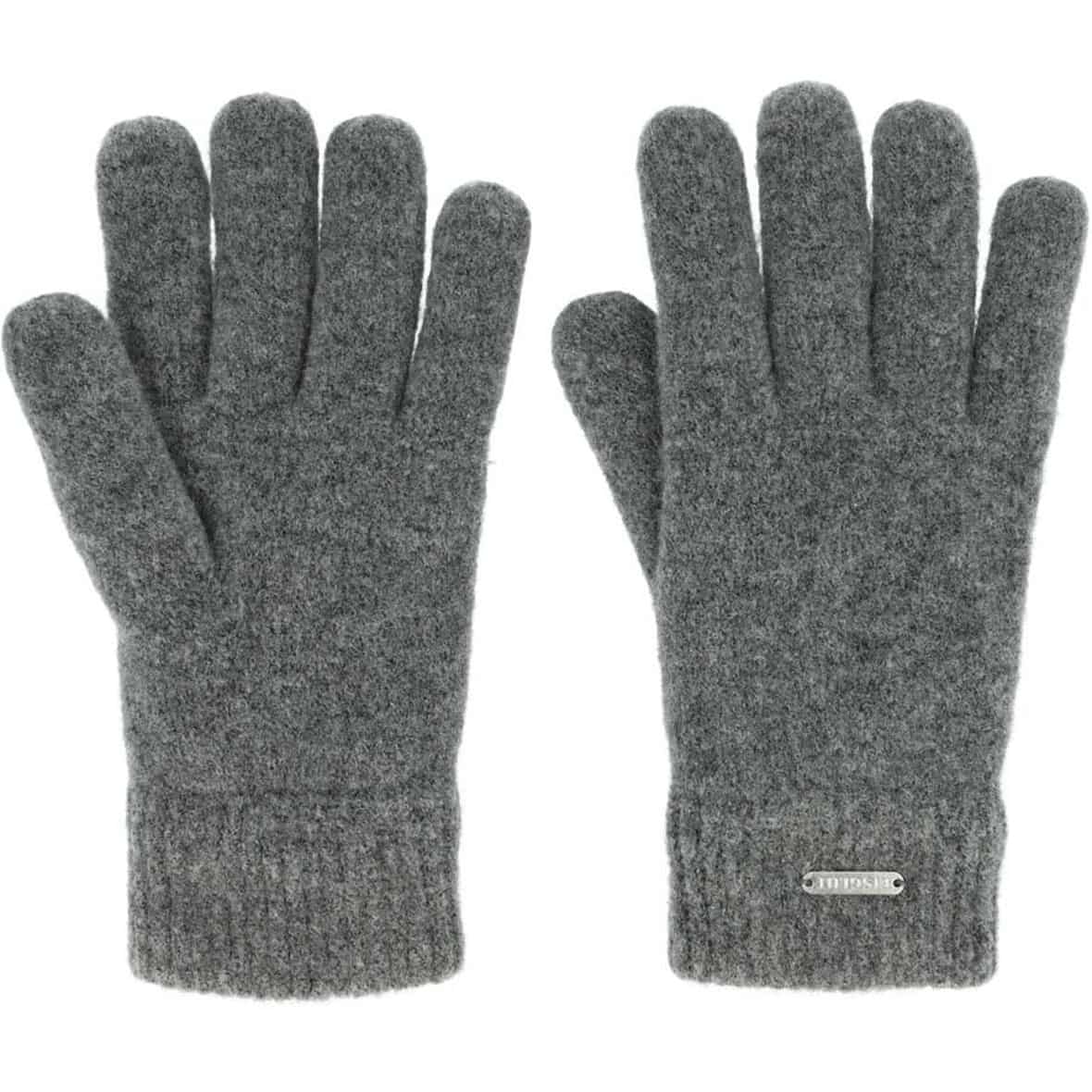 Undinel  Damen Fingerhandschuhe Grau_480 | S