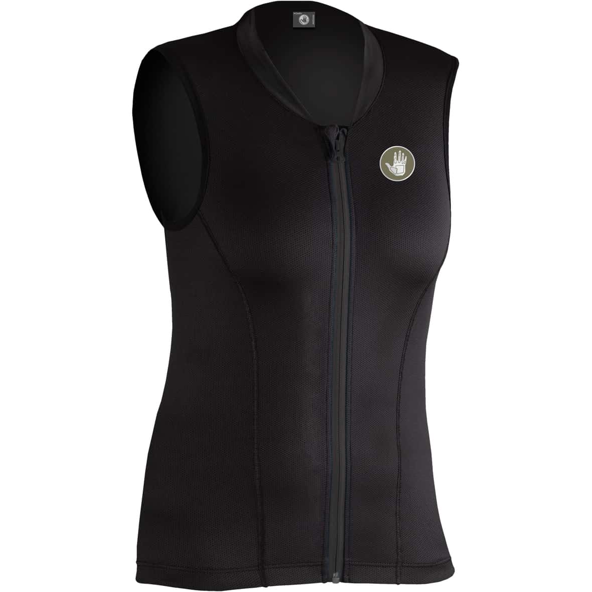 Lite Pro Weste Damen Rückenprotektor Schwarz_BLACK/OLIVE | XS