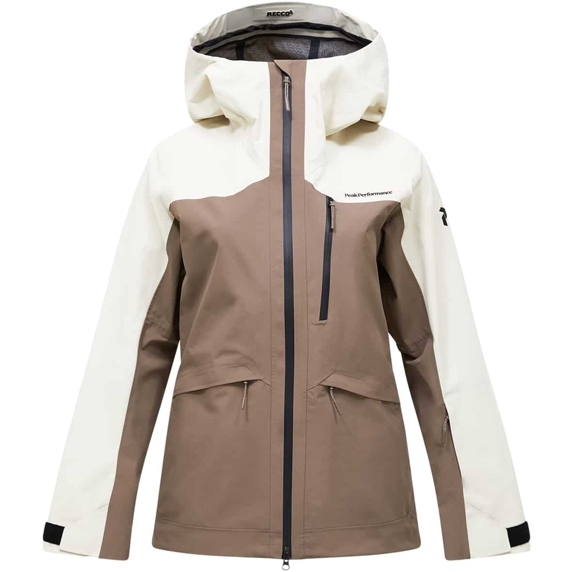 Vertec 3L Damen Hardshelljacke Braun_050__TERRAIN TAN/ | XS