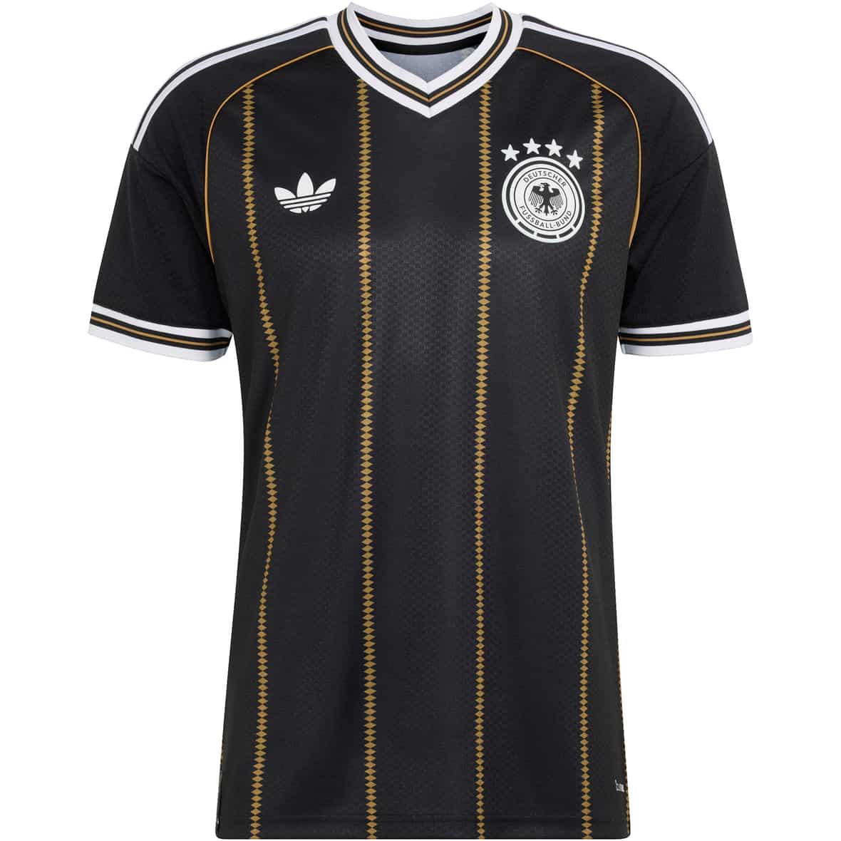 Deutschland 26 Ausweichtrikot Herren Fußballtrikot Schwarz_000__BLACK | S