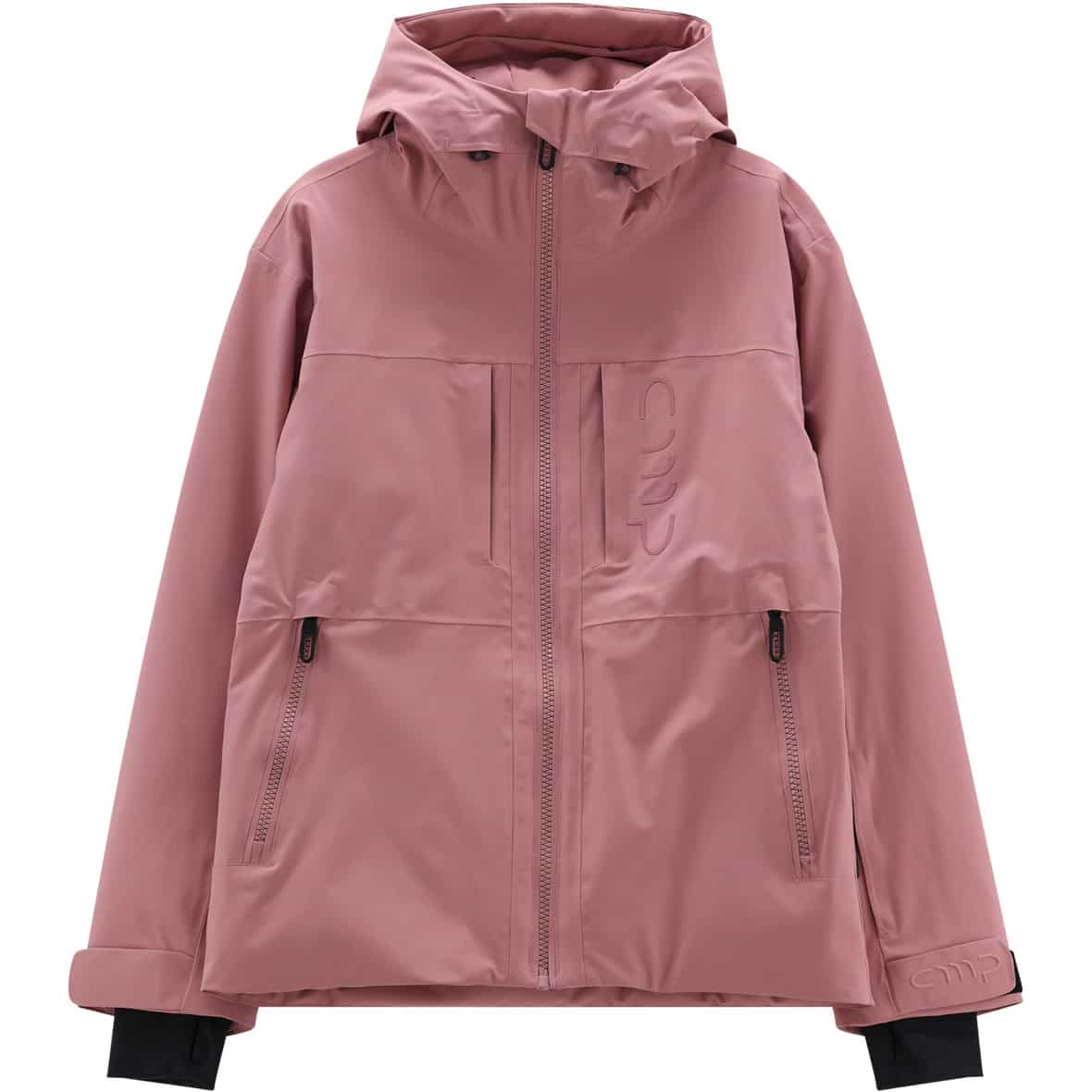 Woman Jacket Zip Hood Damen Skijacke Rosa_K704 | L