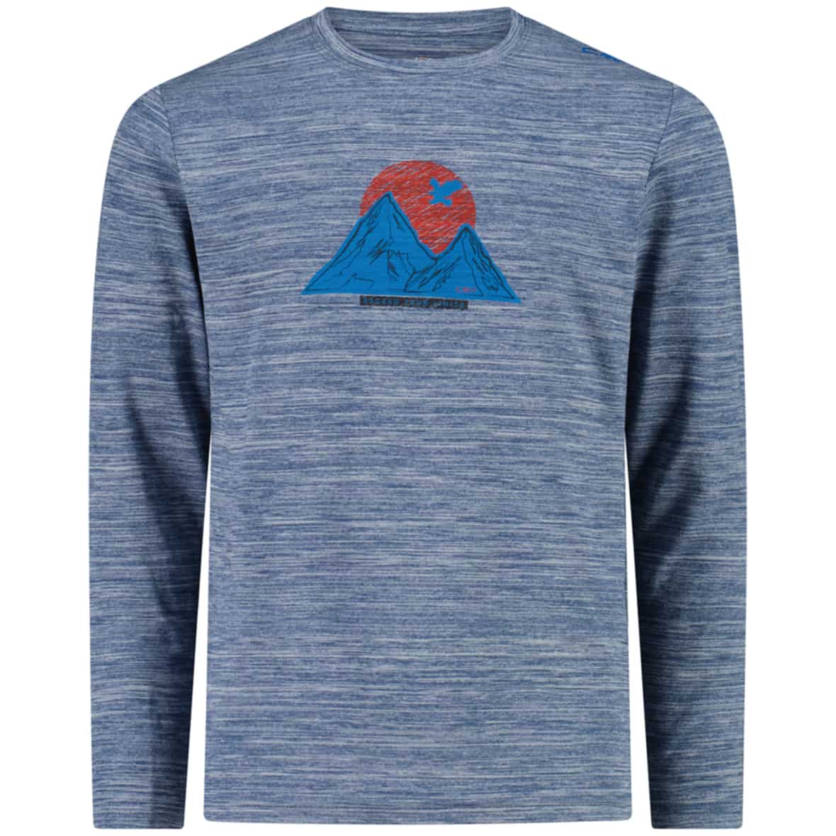 Kid T-Shirt Kinder Longsleeve Blau_L682 | 116
