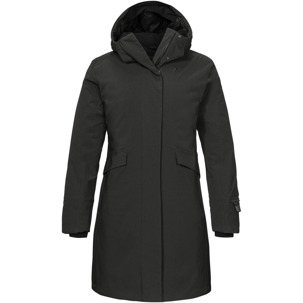 Style Optimea  Damen Parka Schwarz_9990 | 34