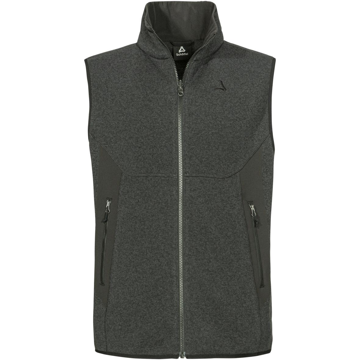 Style Yew Herren Fleeceweste Schwarz_9990 | 56