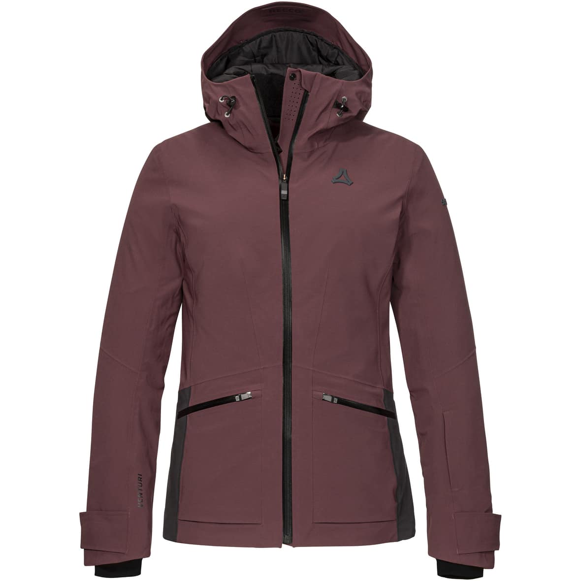 Style Levivo  Damen Skijacke Dunkelrot_3765 | 40