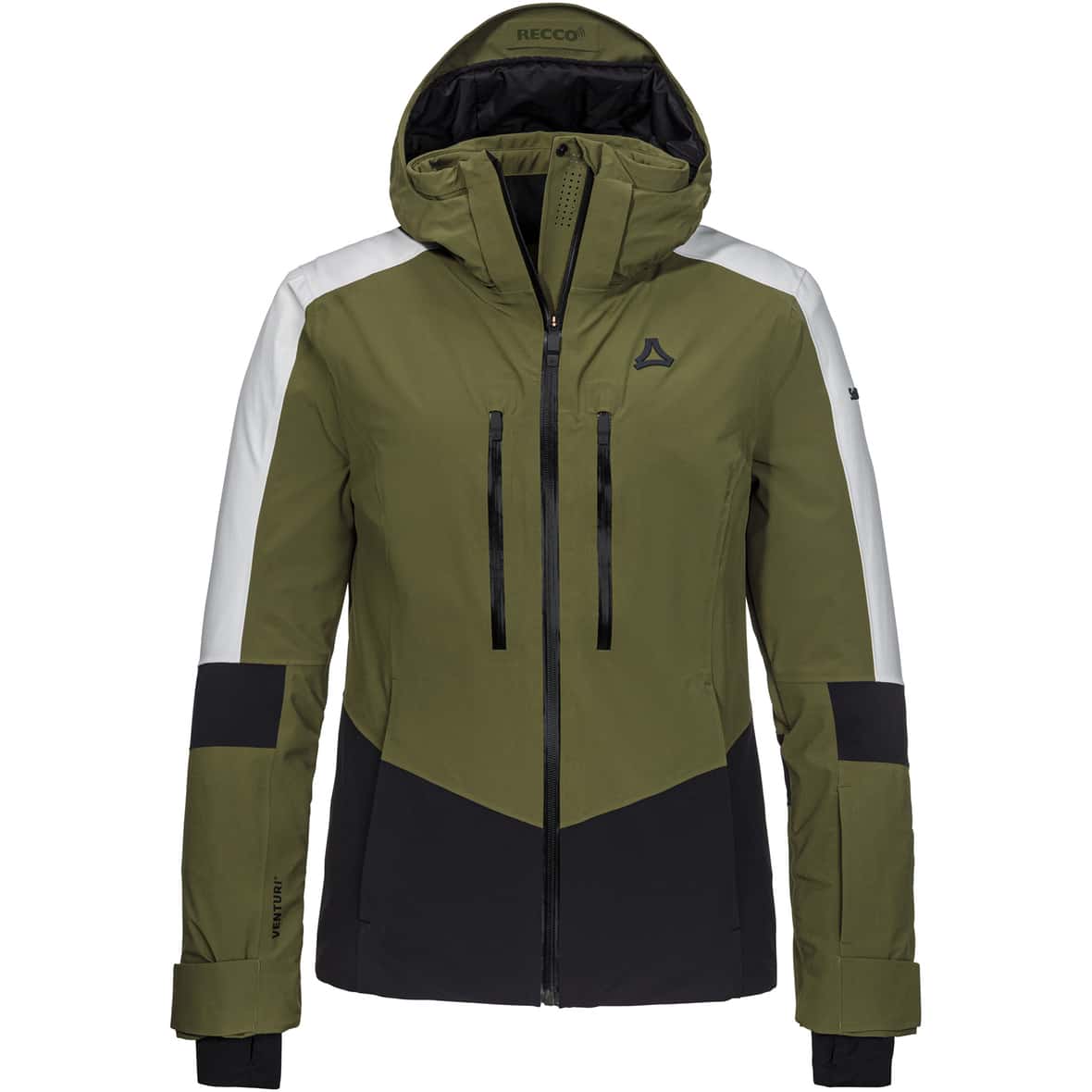 Style Safuna  Damen Skijacke Oliv_6875 | 38
