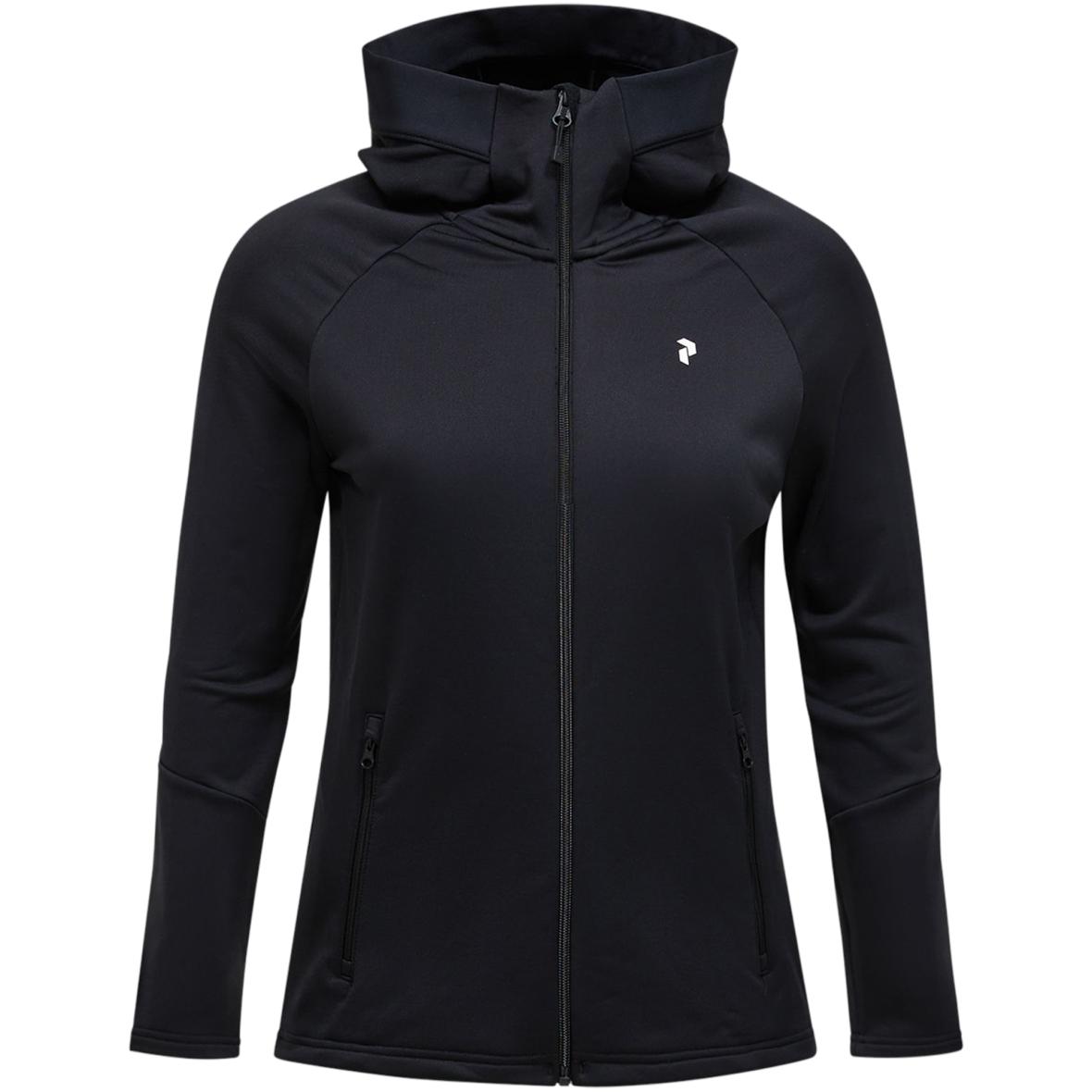 Rider Essentials  Damen Fleecejacke Schwarz_030__BLACK | XL