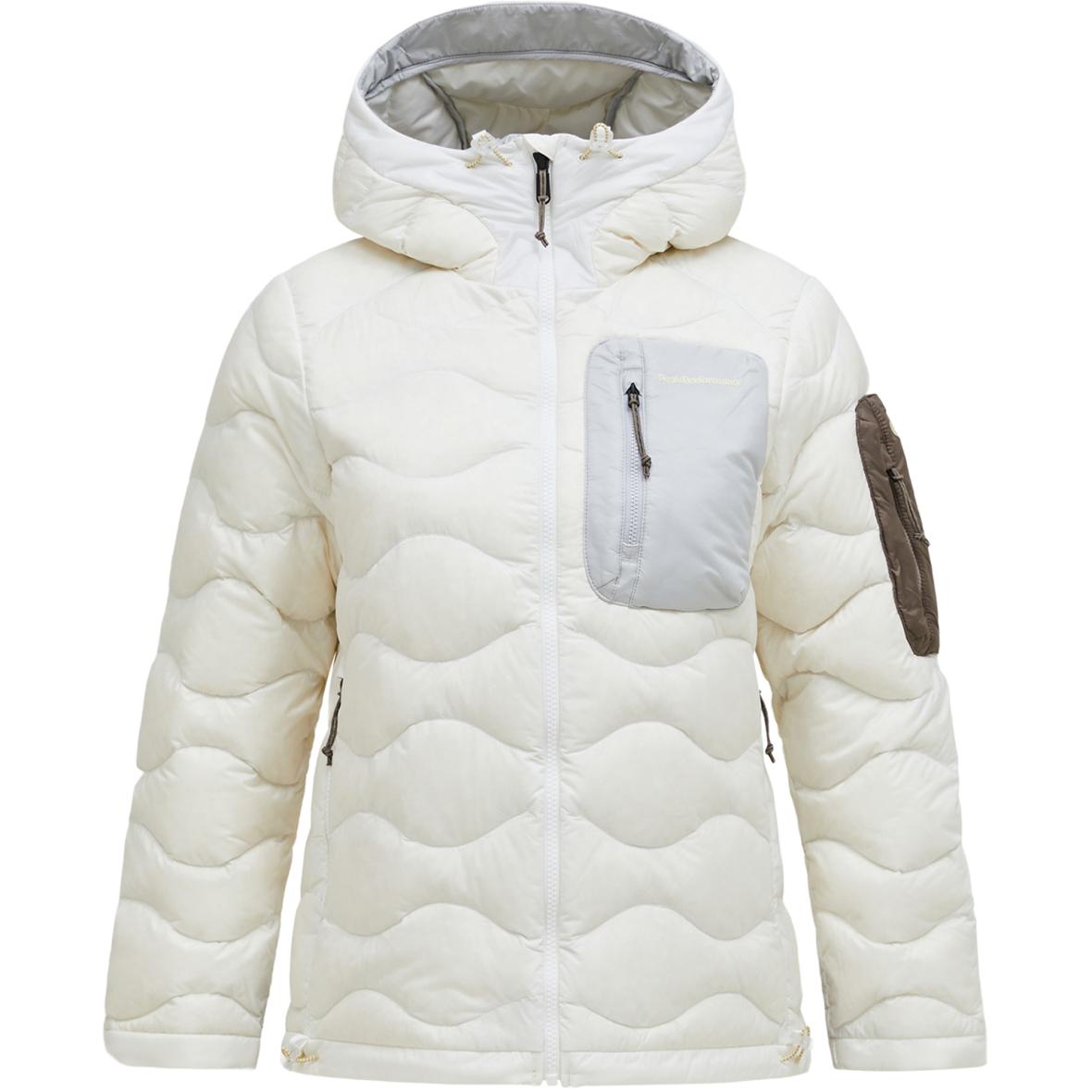 Helium Utility Down Hood Damen Daunenjacke Weiß_190__OFFWHITE/ANT | XL