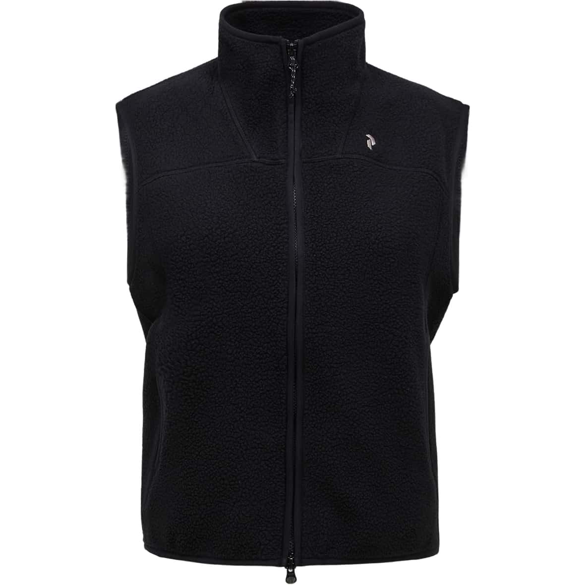  NatureRush Pile  Damen Fleeceweste Schwarz_030 | S
