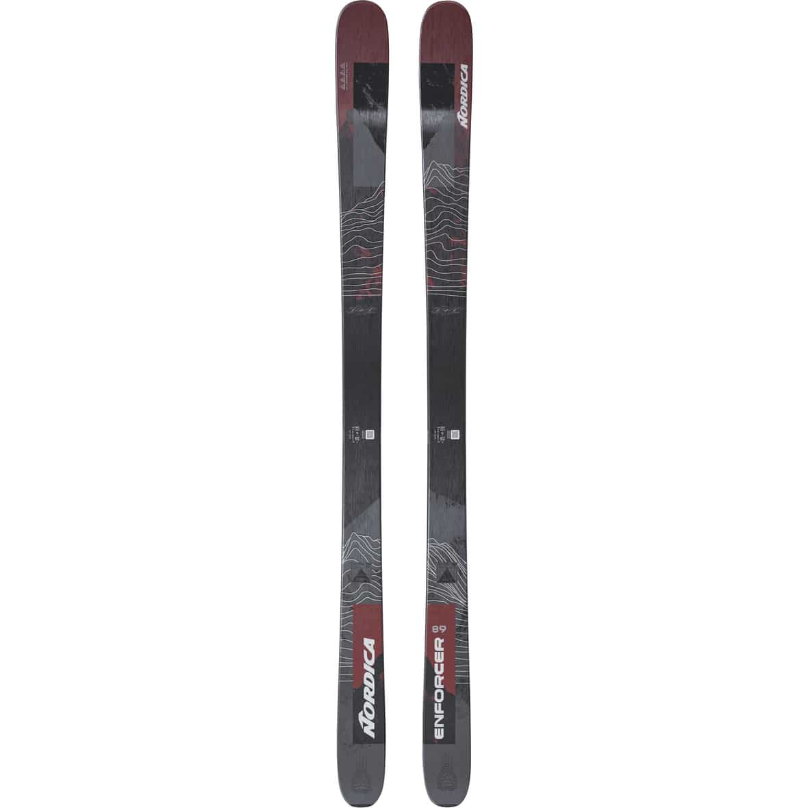Enforcer 89 26/27 Freerideski Dunkelrot_001 RED/GREY | 167