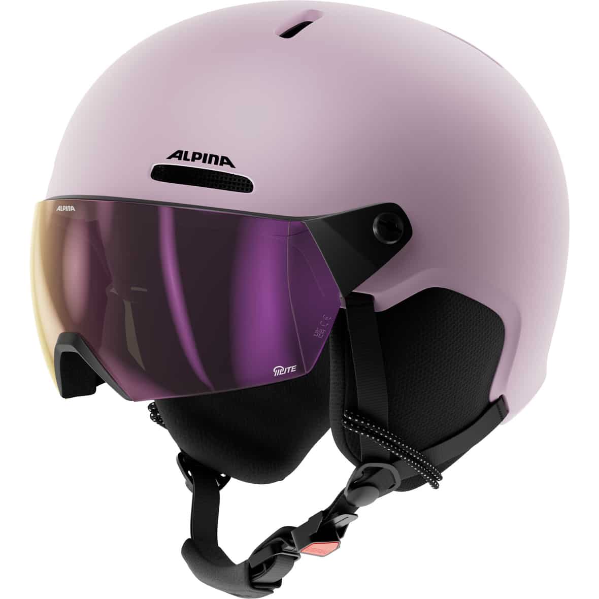 Zupo 2 Visor Q-Lite Kinder Skihelm Rosa_12__ROSE MATT | 52-56