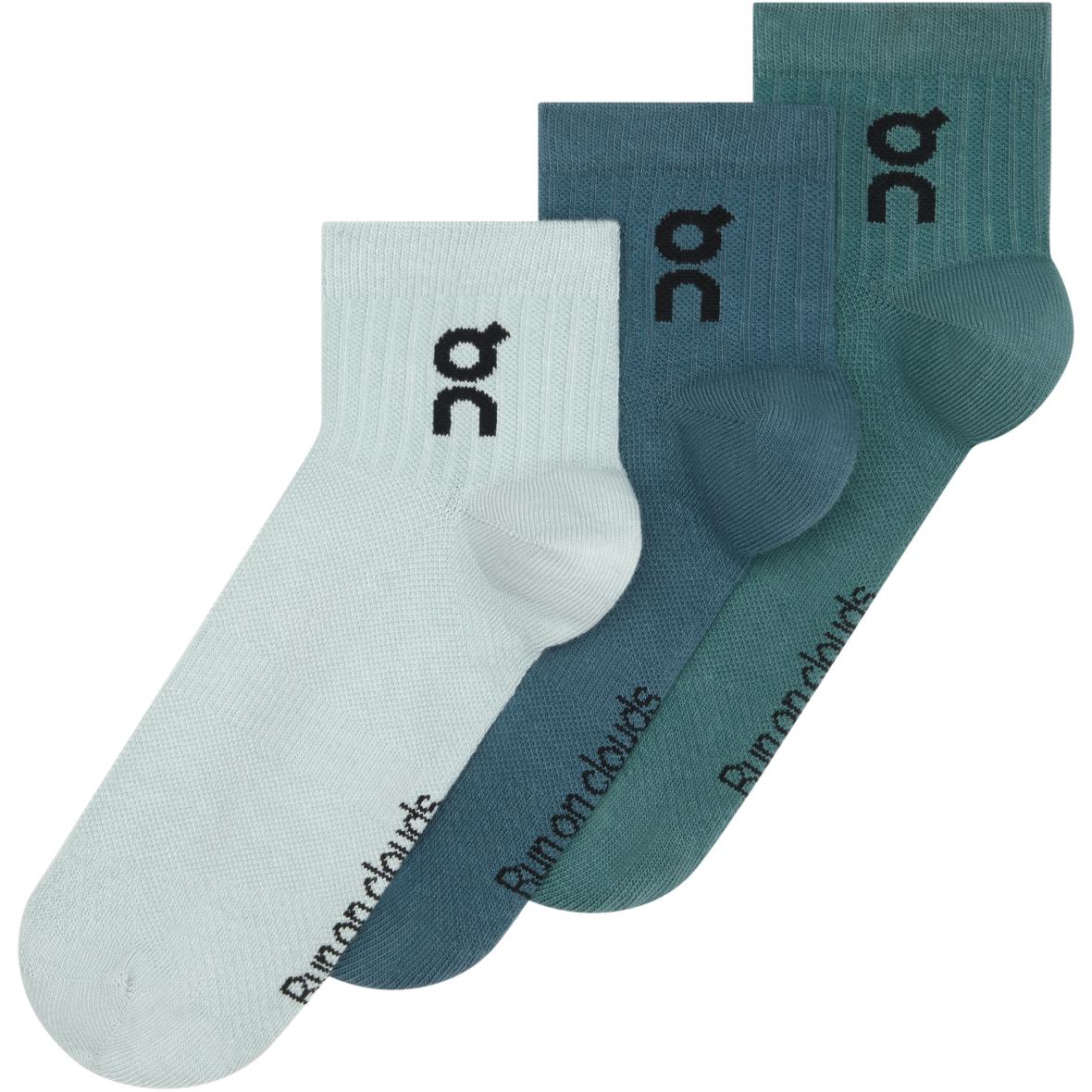 Logo Mid 3 Paar Socken Mint_5057__BROOK / STORM | 35-38