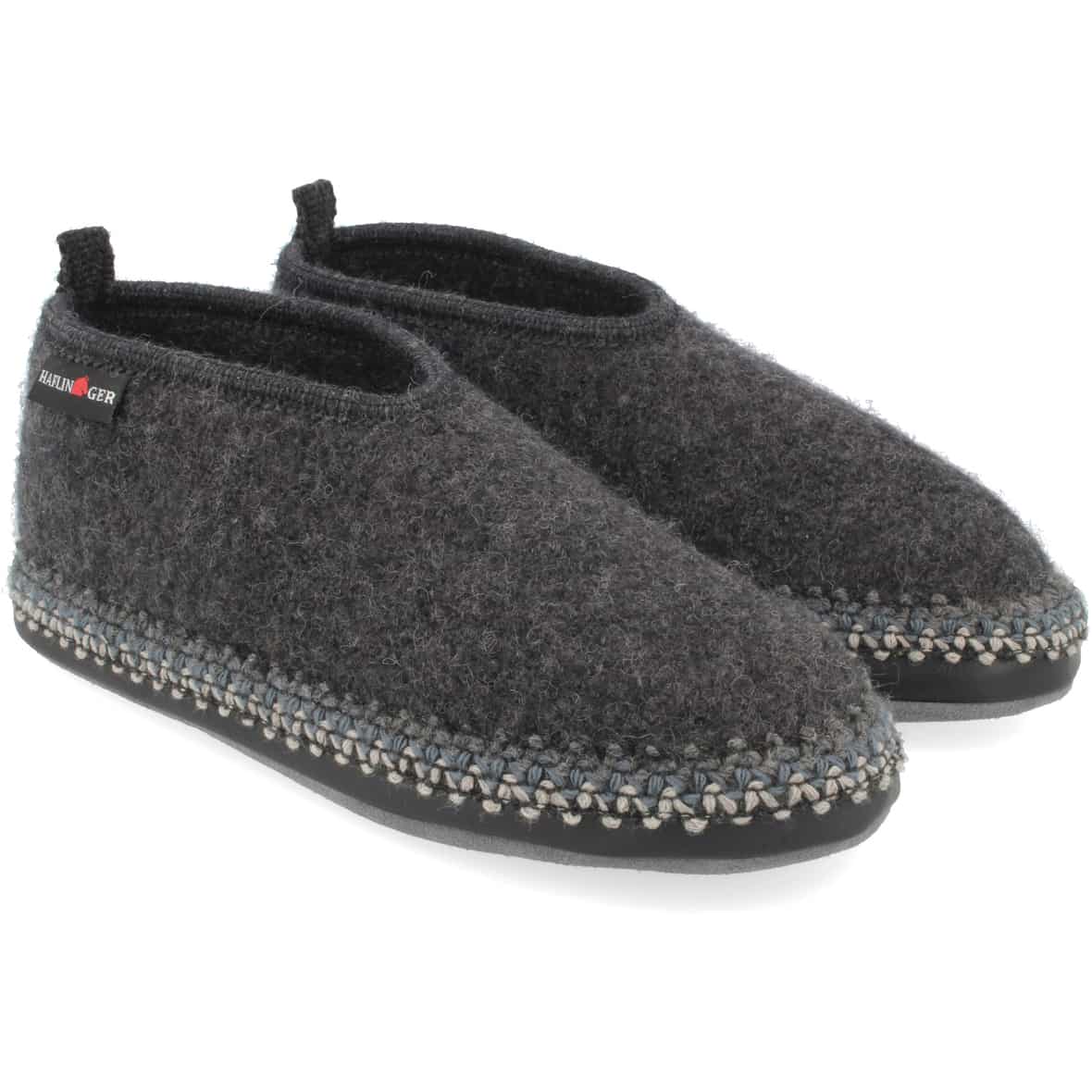 Hausschuh Hüttenschuhe Grau_77__GRAPHIT | 36