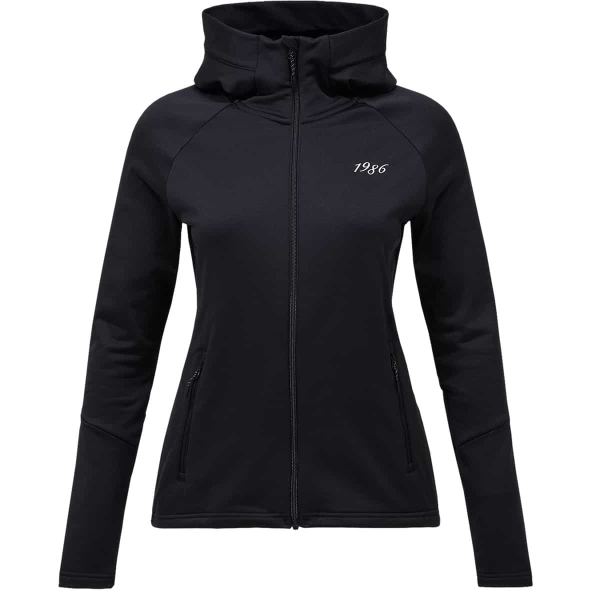 40Y Rider  Damen Fleecejacke Schwarz_020__BLACK | L