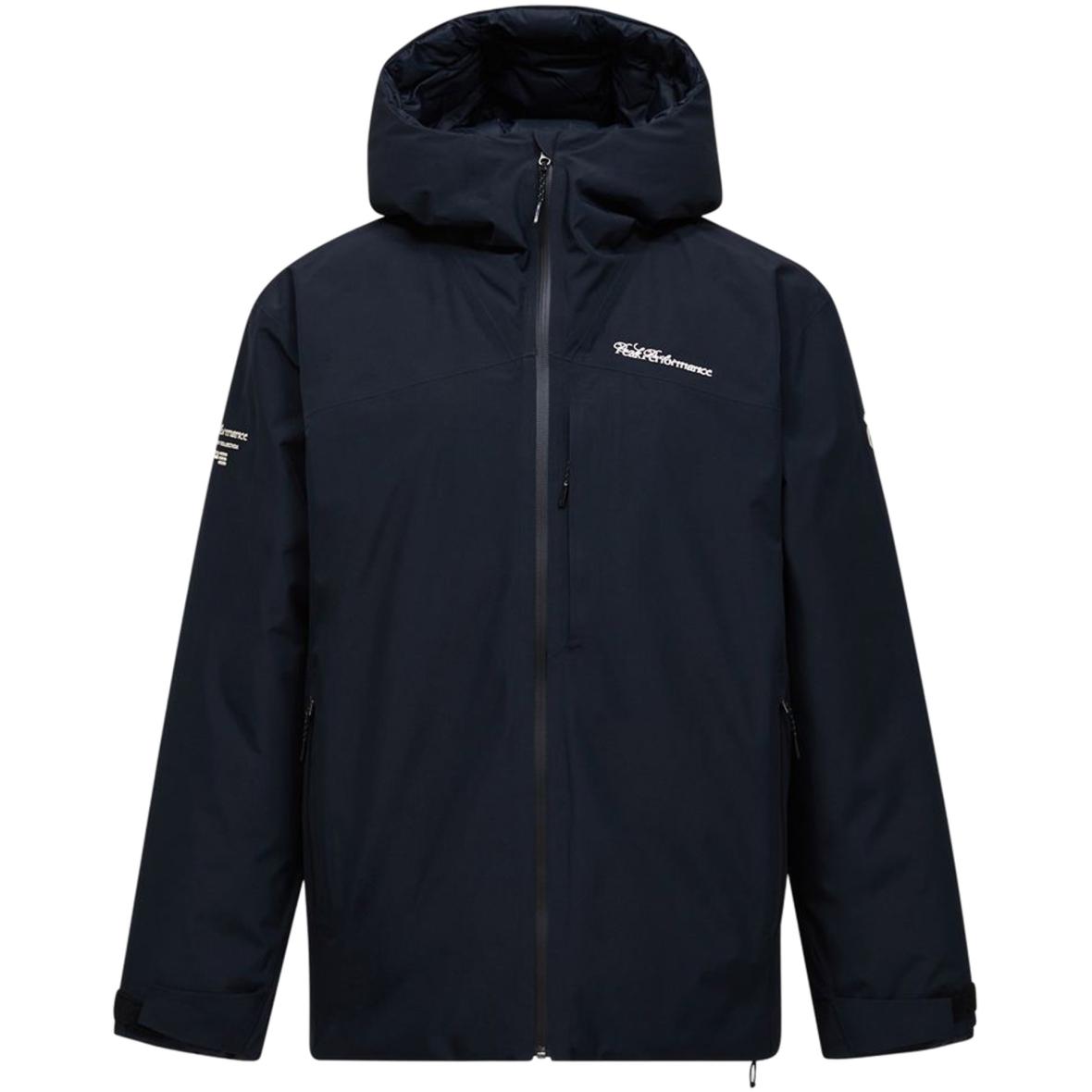 40Y Frost Wendbare Herren Skijacke Schwarz_020__BLACK | L