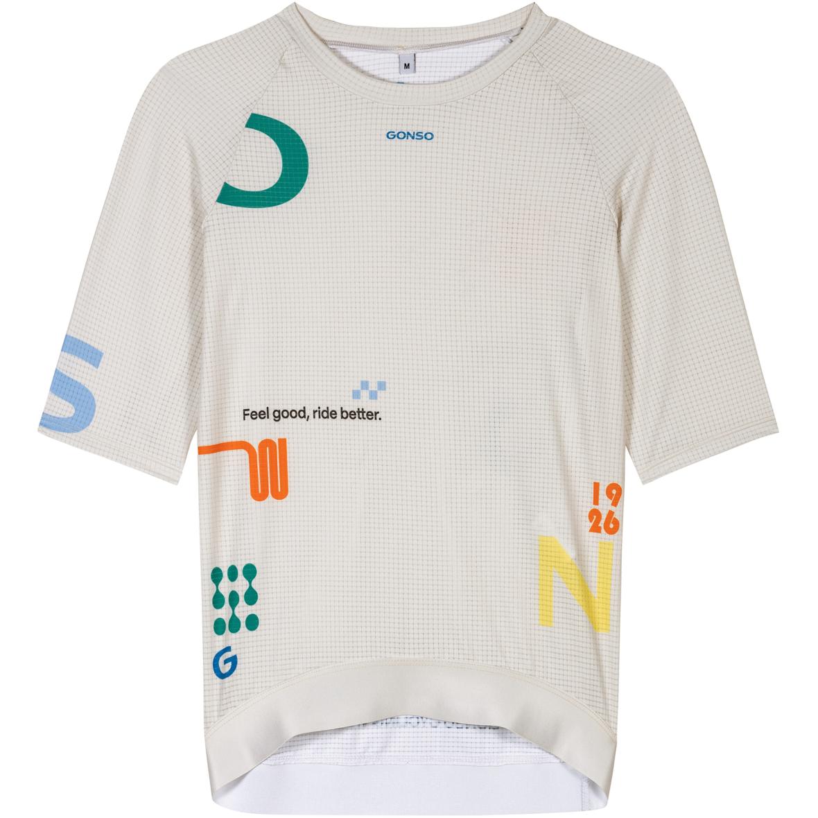 Radtrikot-1/2-FZ Herren Radtrikot Beige_M20244 | S