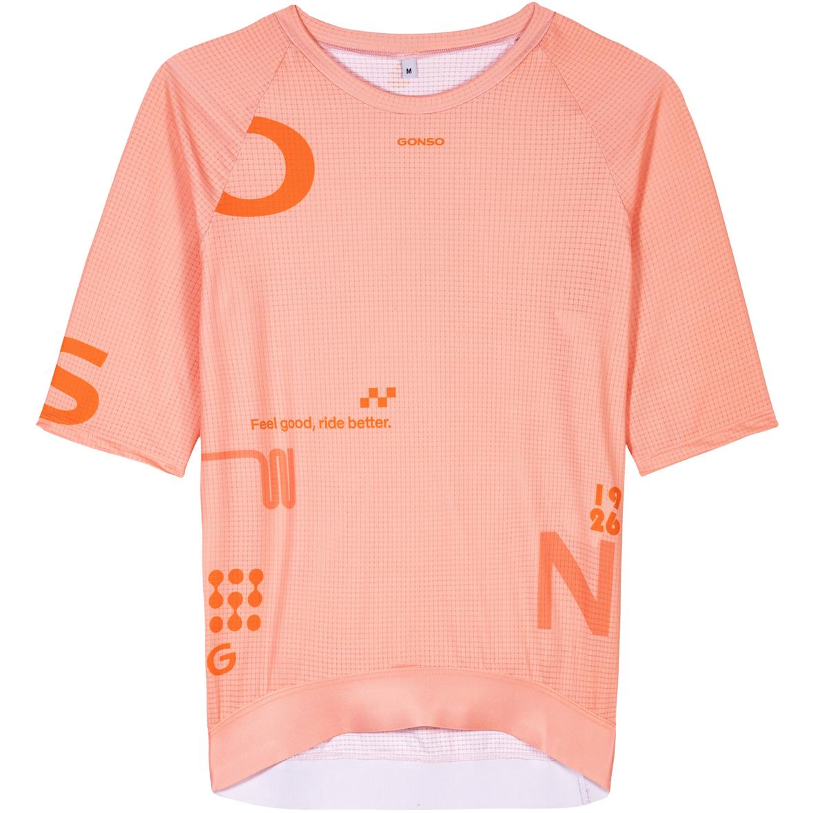 Radtrikot-1/2-FZ Herren Radtrikot Hellrot_M21029 | M