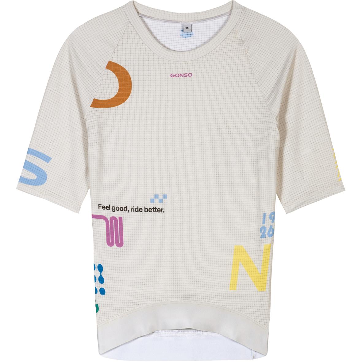Radtrikot-1/2-FZ Damen Radtrikot Beige_M20244 | 34