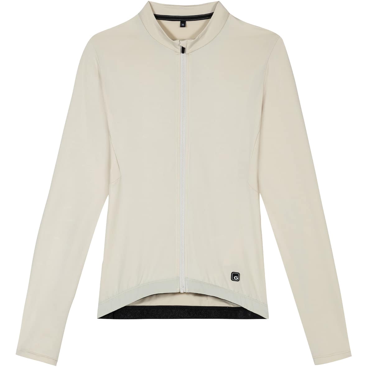 Road Longsleeve Damen Radtrikot Beige_M20244 | 34
