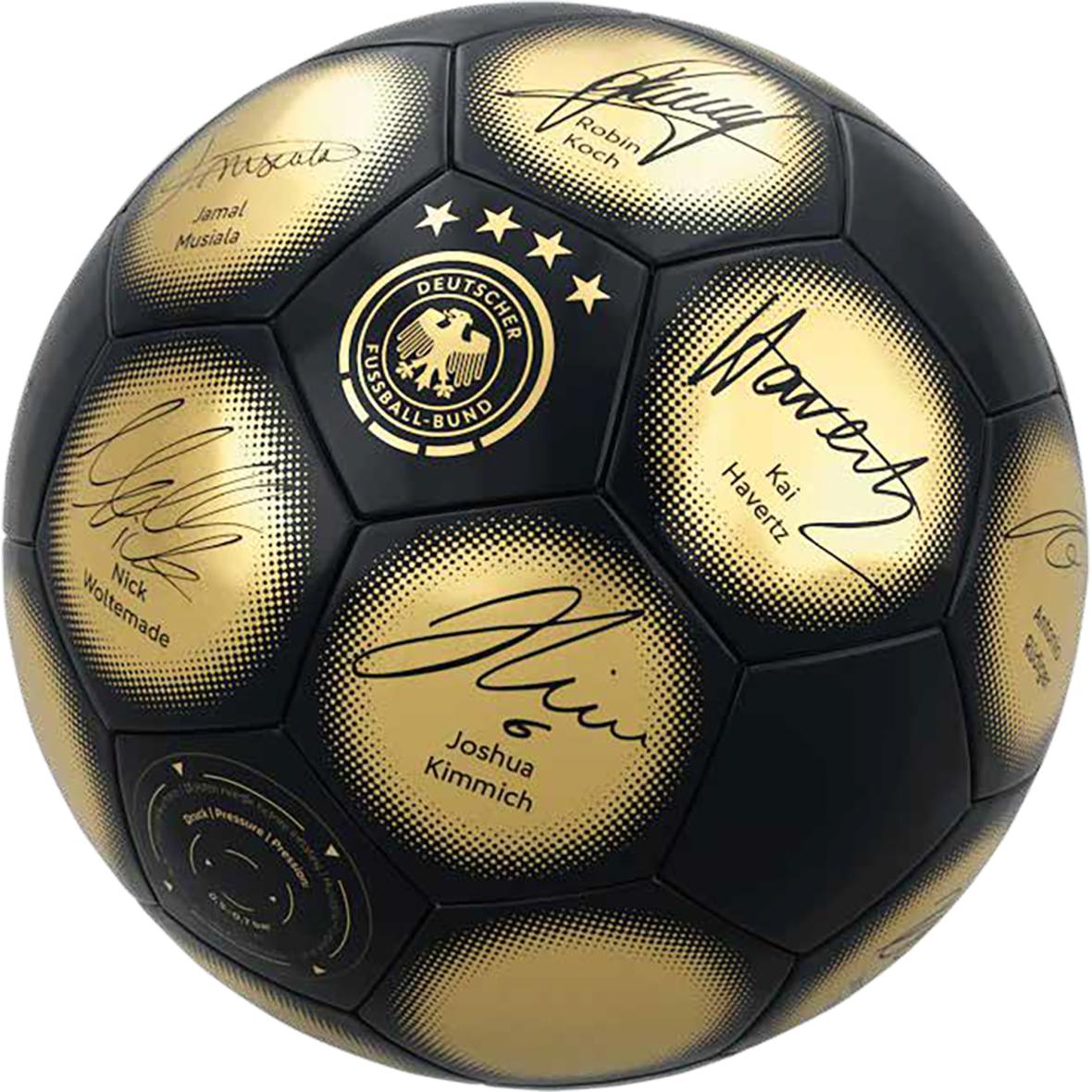 DFB Unterschriftenball 2026 groß Fußball Silber_MATT FINISH | 5