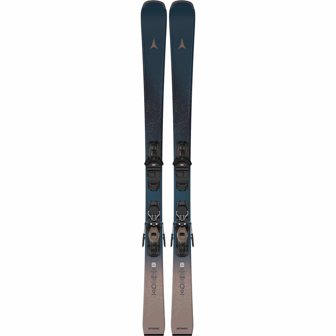 CLOUD Q9 + M 10 GW 26/27 Damen Alpinski Schwarz_DARK SLATE | 147