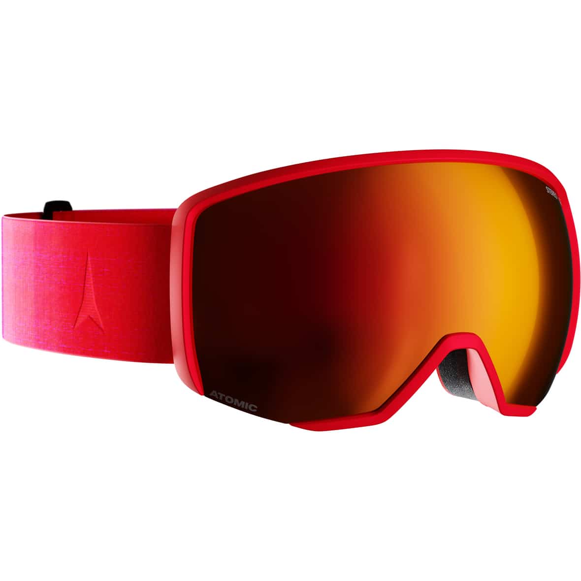 REVENT L STEREO Skibrille Rot_RED TENSION | one size