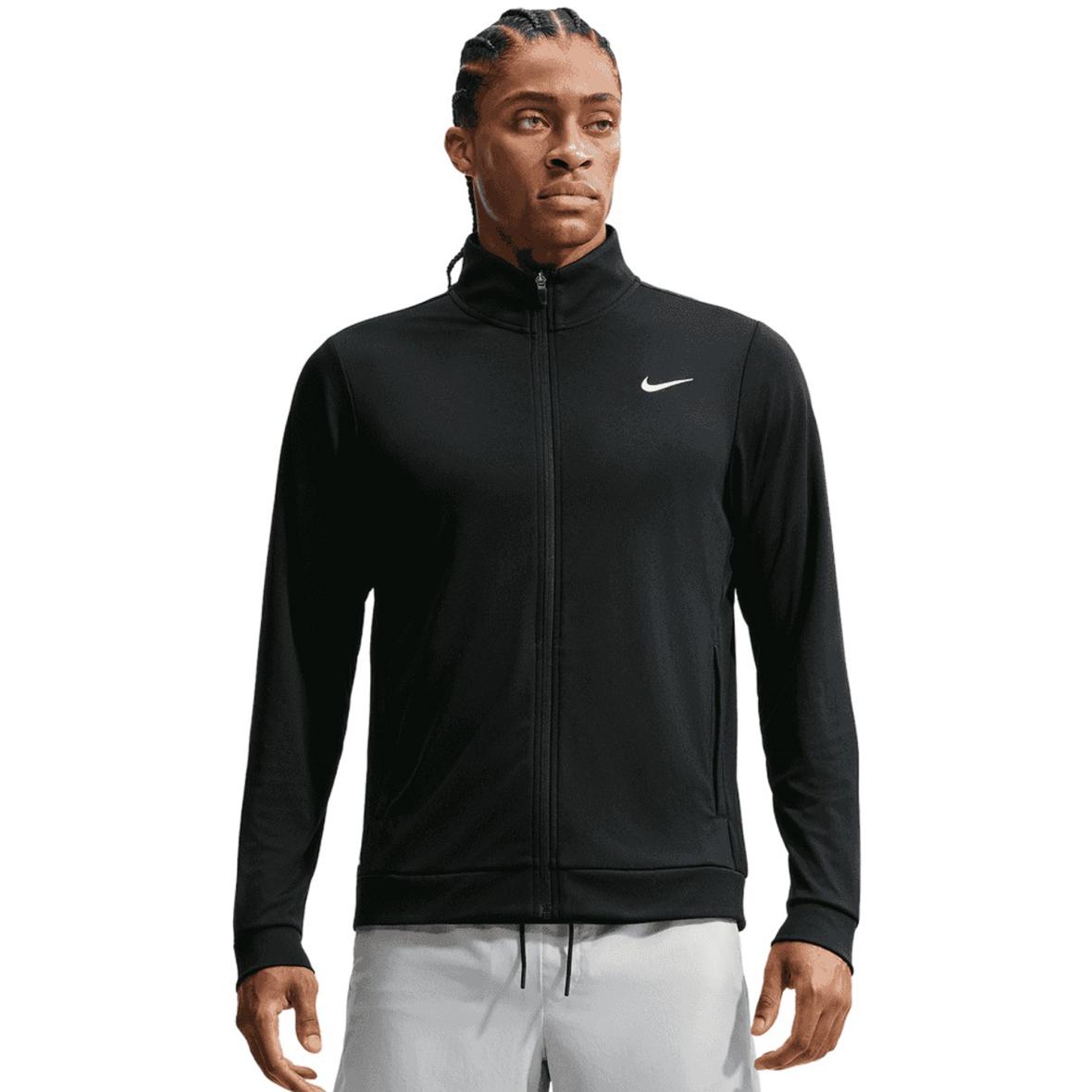 Flex Herren Trainingsjacke Schwarz_010__BLACK/WHITE | M